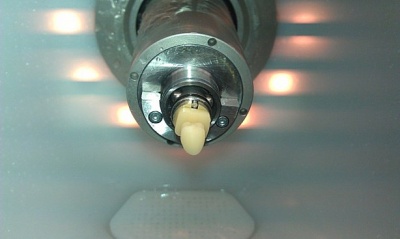 Crown in Lithium Disilicate block